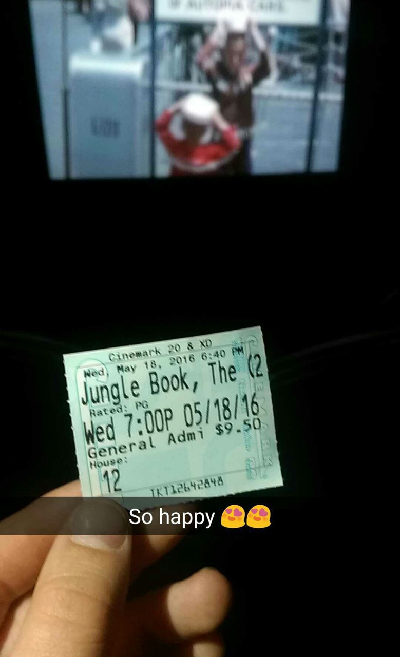 Eintrittskarte Dschungelbuch